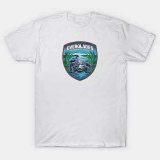 Everglades National Park Alligator Emblem T-Shirt